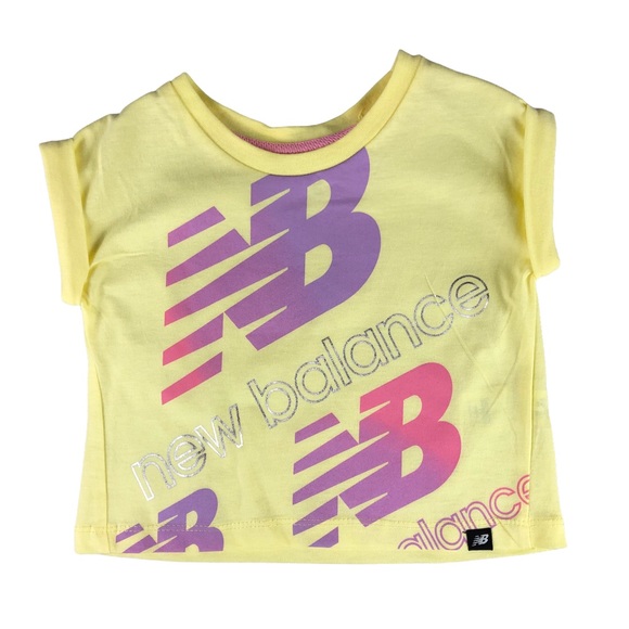 NEW BALANCE Lemon Haze Toddler Girls 2 Piece Graphic Set - Picture 3 of 5